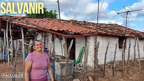 RECEBIDOS PARA SALVANIR, UMA MULHER GUERREIRA QUE LUTA PARA CONSTRUIR SUA CASA | RAIZES DO REI