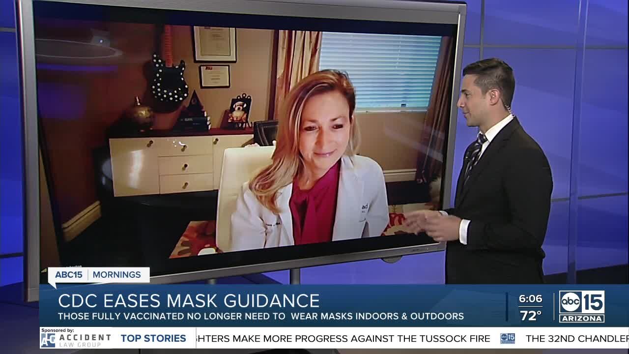 Health Insider discusses what new CDC mask-lifting guidance means for us