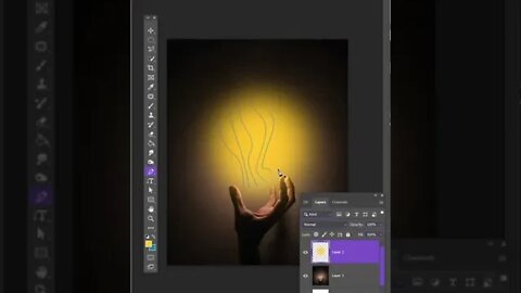 Photoshop Tutorial: Fire Hand