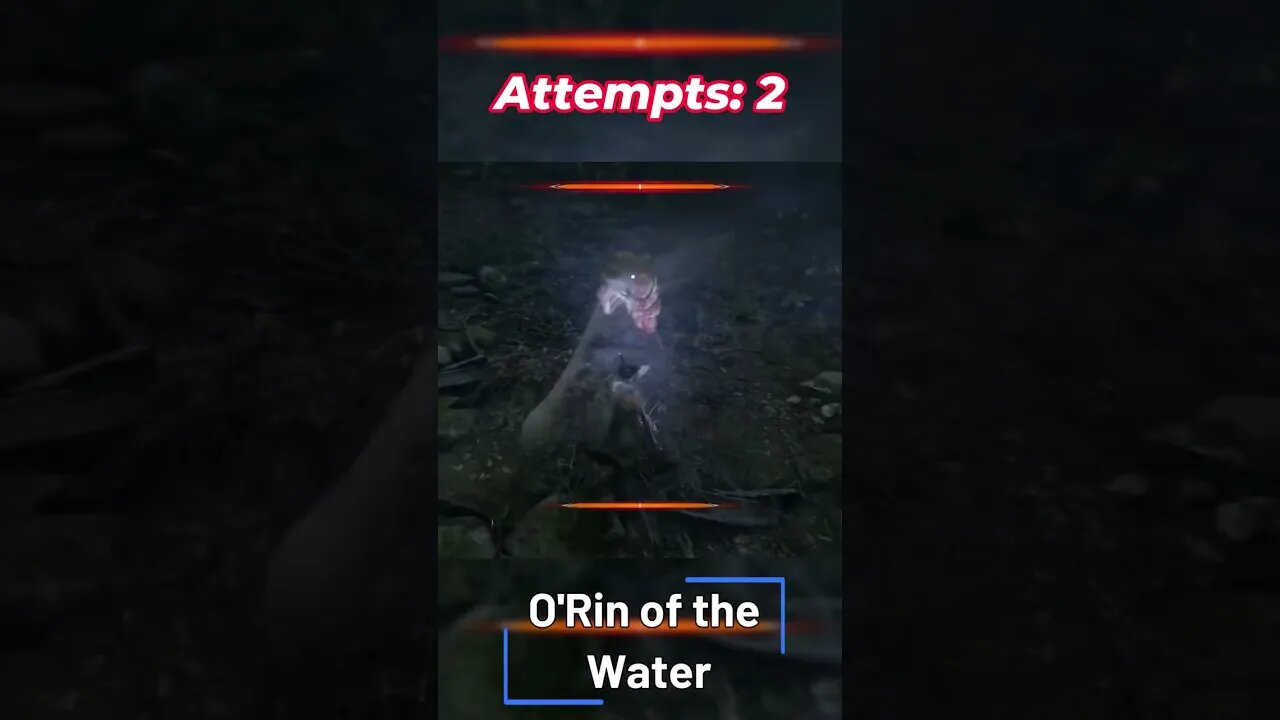 O'Rin of the Water meets Sekiro... of the Dirt nap! #shorts #gamingshorts