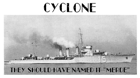 Wargaming "Reward" Ship Cyclone - they should have named it "Merde"