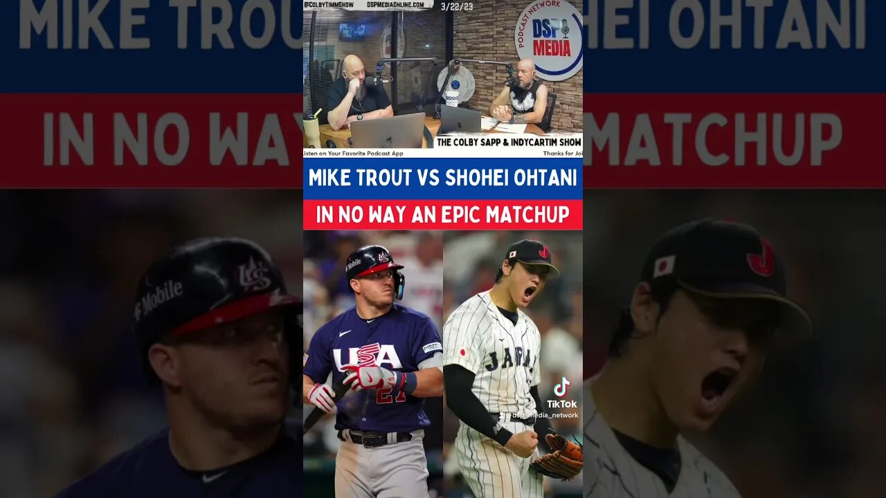 #WBC #ShoheiOhtani vs. #MikeTrout #Shorts #MLB #worldbaseballclassic2023 #Sports #SportsShorts