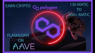 Earn crypto with MATIC Polygon with arbitrage attack. 130 MATIC – 900+ MATIC