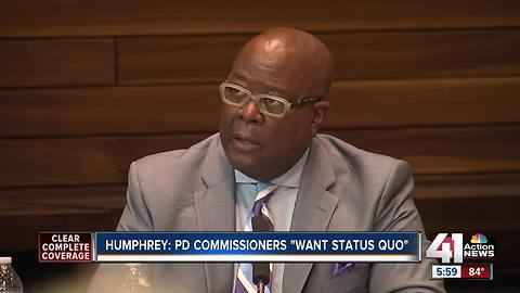 KCPD chief finalist: Board wants 'status quo'