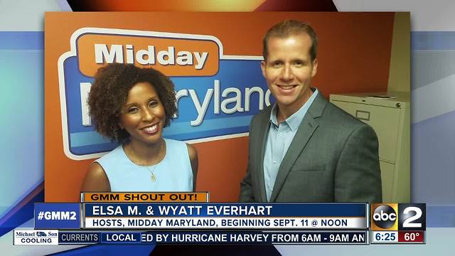Midday Maryland starting in September gives a GMM shout out