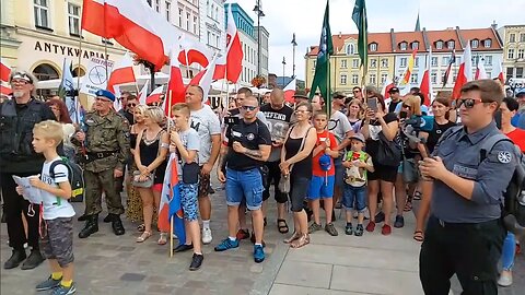 BYDGOSZCZ. MARSZ PO WOLNOŚĆ - Olszański, Osadowski NPTV (24.07.2021)