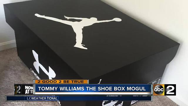 Tommy Williams the shoebox mogul