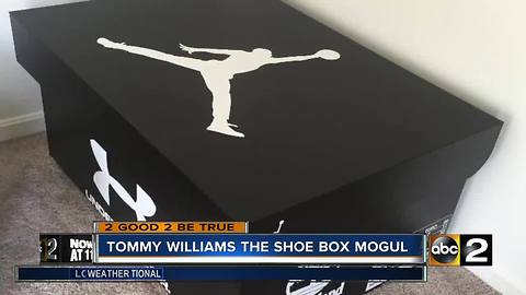 Tommy Williams the shoebox mogul