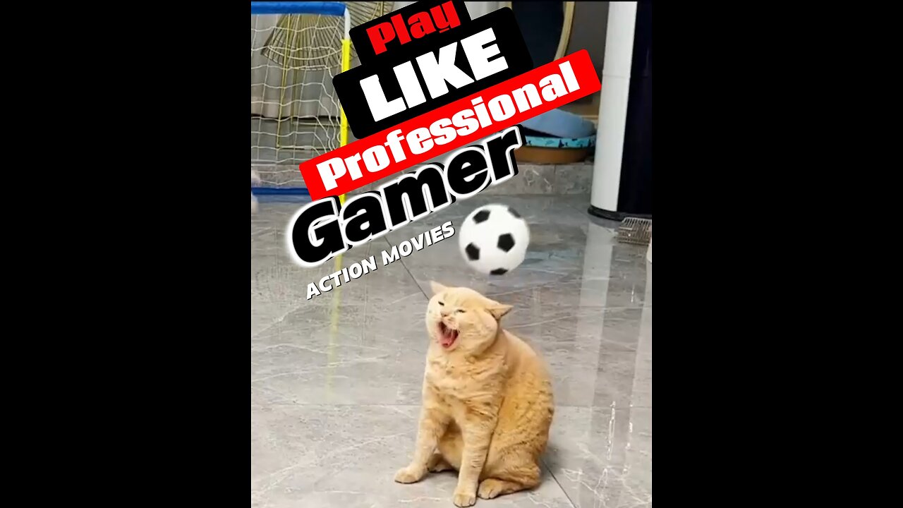 Cat professional gaming 😂😂 Like pro