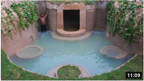 Handmade Underground Pool