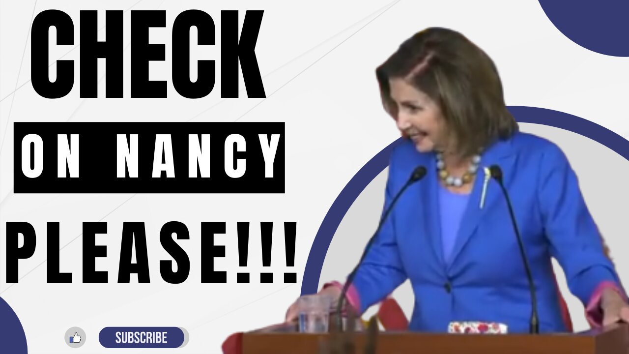 Someone Check On Nancy!