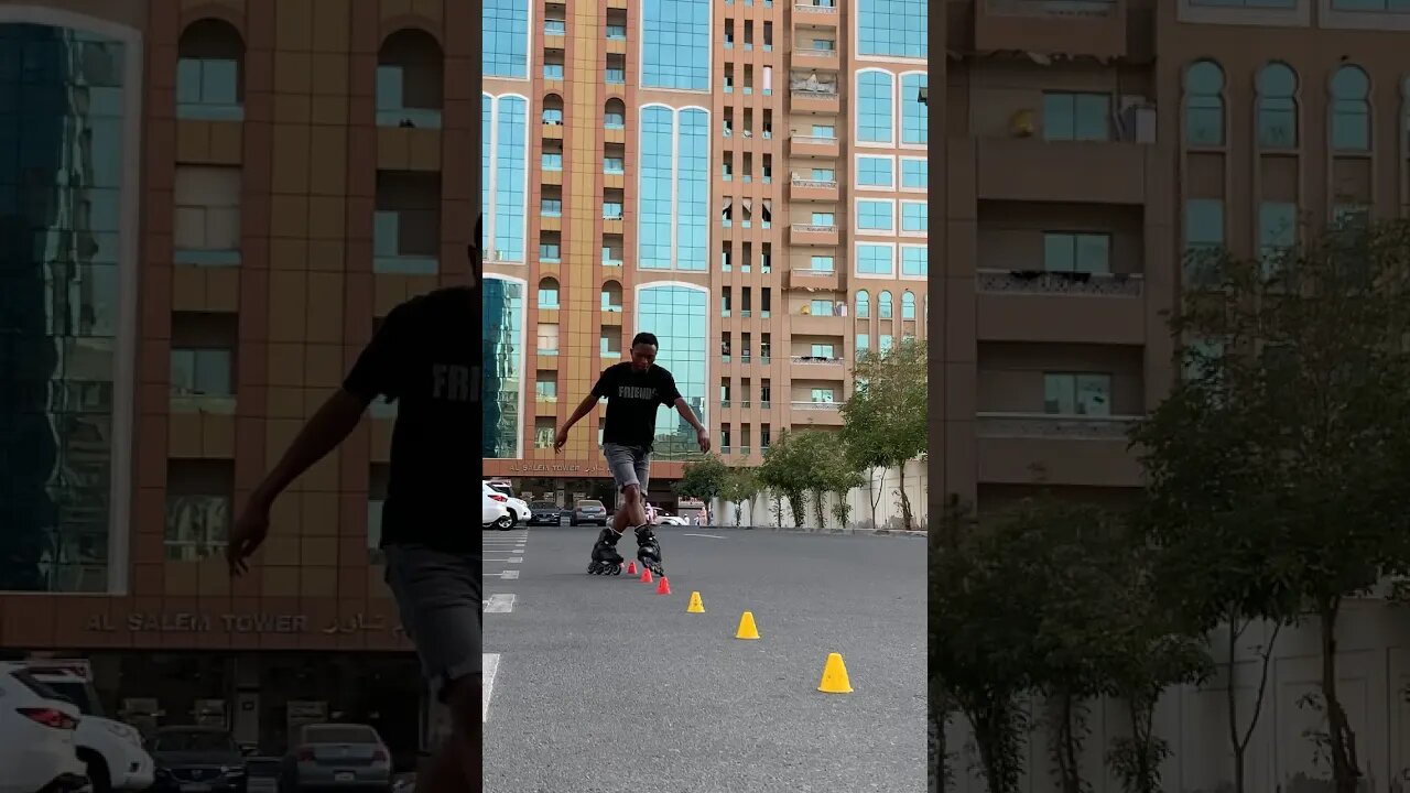 Footwork Slalom #skateweaver #viral #shortvideo #youtube