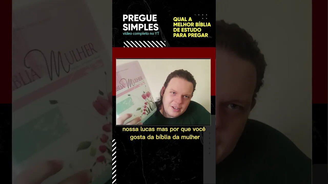 #short Qual a melhor Bíblia para pregar