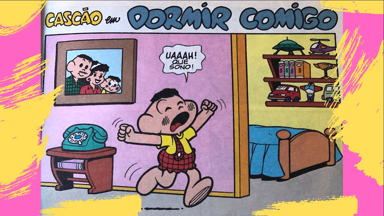 CASCÃO EM DORMIR COMIGO [NARRADO] Gibi da Turma da Mônica