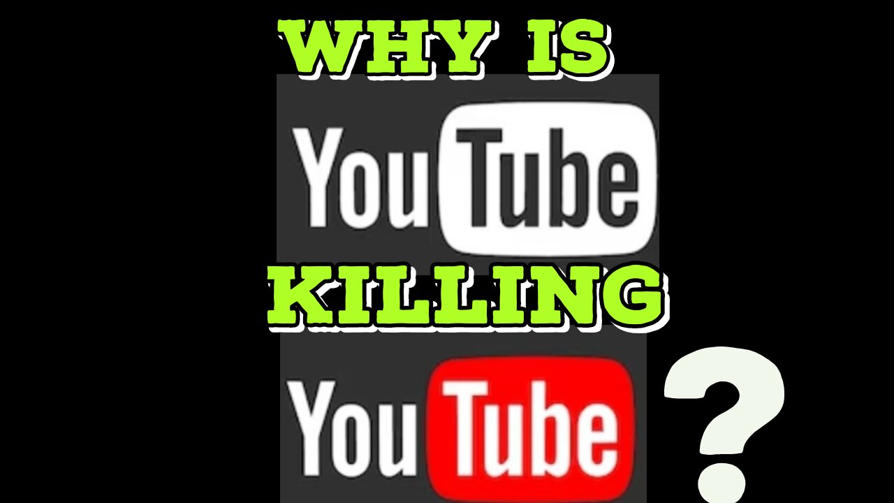 Youtube is its own worst enemy!!