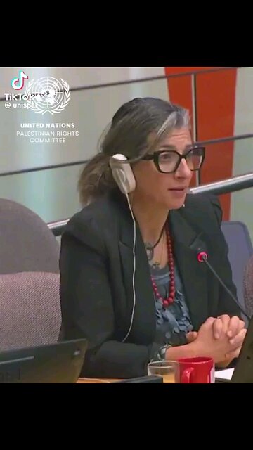 UN Special Rapporteur Francesca Albanese once again nails it: it's genocide in Gaza Palestine ⏬descp