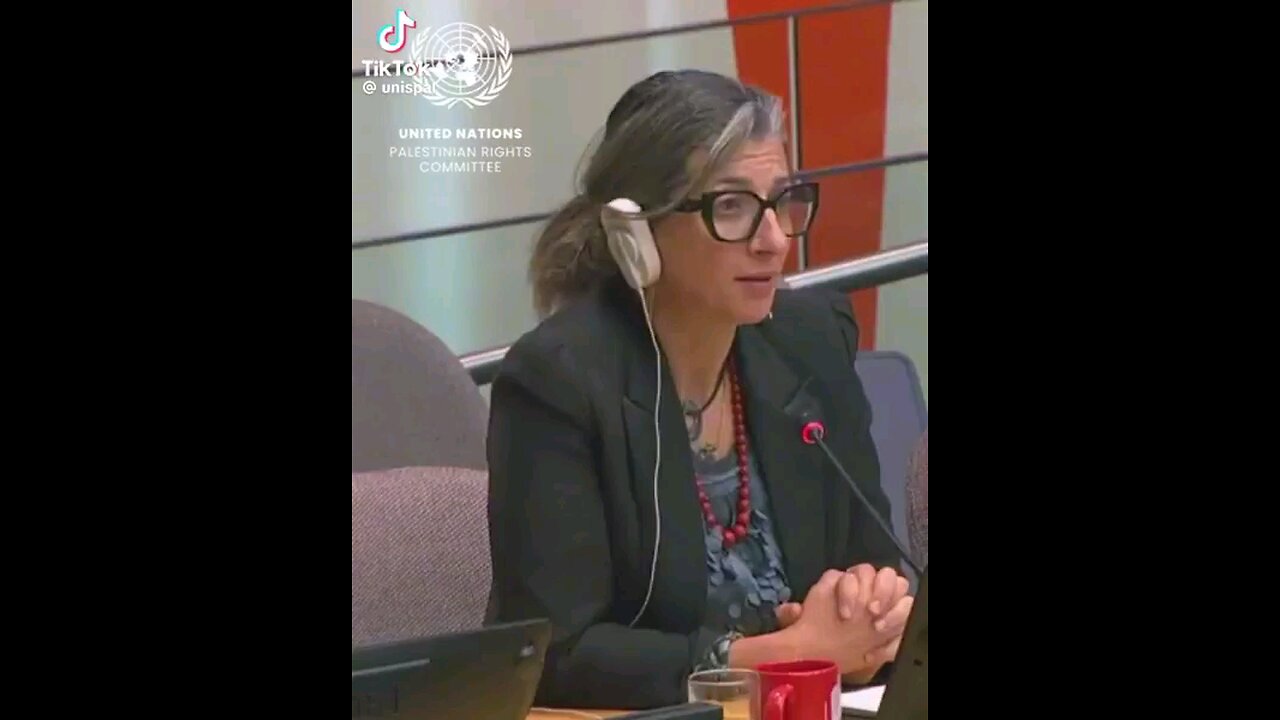 UN Special Rapporteur Francesca Albanese once again nails it: it's genocide in Gaza Palestine ⏬descp