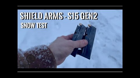 Shield Arms - S15 Gen 2, Snow Test