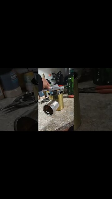 NEW! DIY Ultra Light Compact Portable Rocket Stove/Cooking Stove!