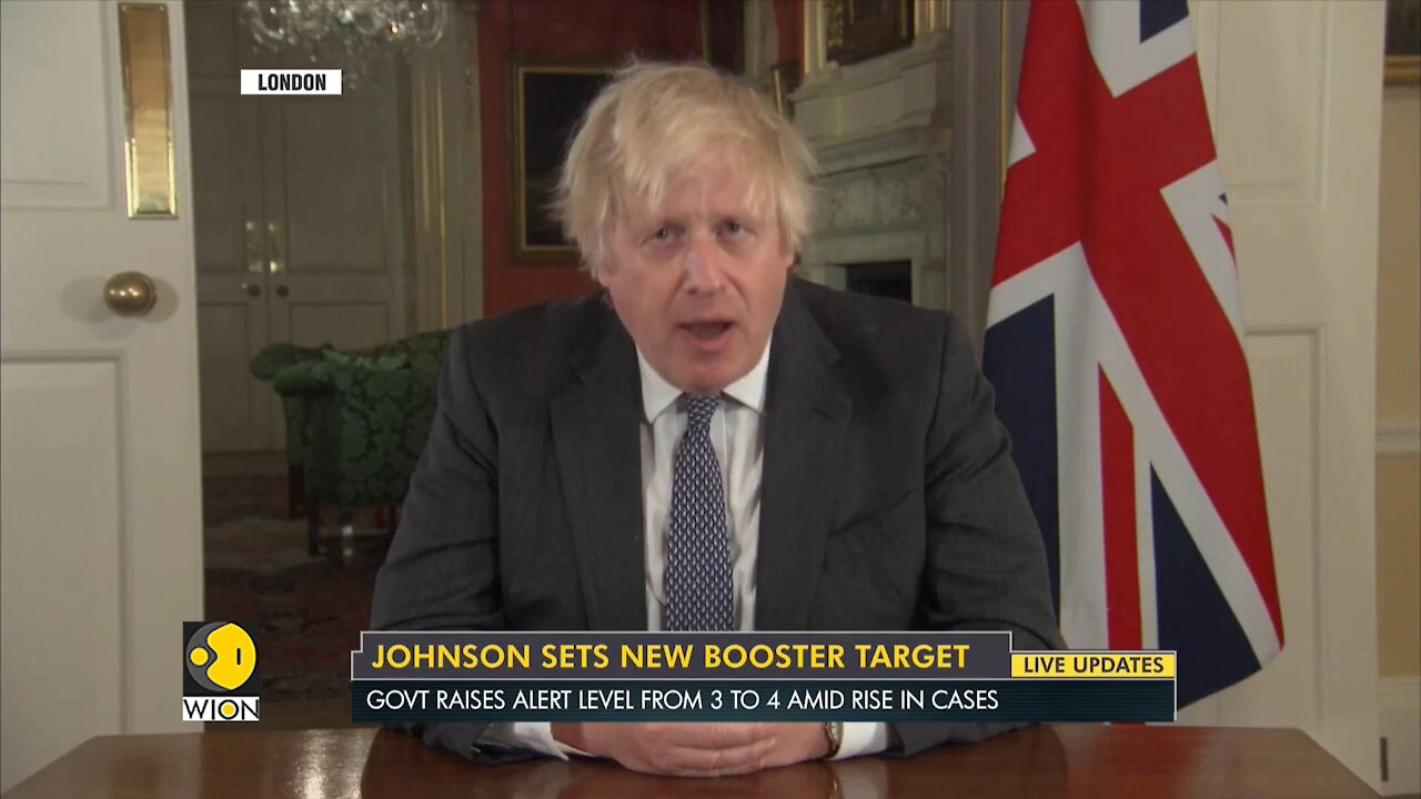 A tidal wave of Omicron approaching says PM Boris Johnson as the UK raises alert to level 4.