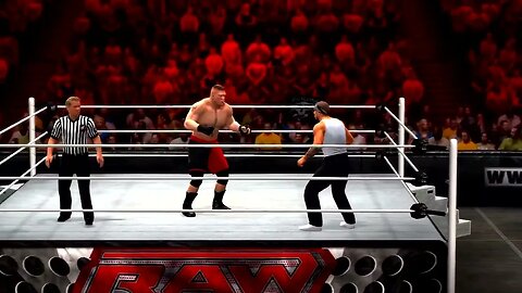 WWE '13 Gameplay Brock Lesnar vs Hunico