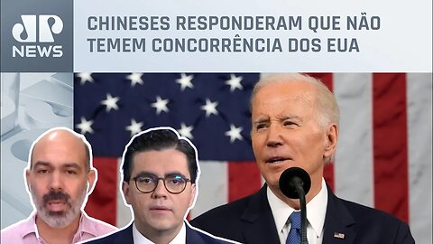 Biden diz que economia da China é frágil; Cristiano Vilela e Schelp analisam