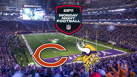 Bears @ Vikings MNF LIVE REACTION & COMMENTARY #nfl #mnf #bears #vikings