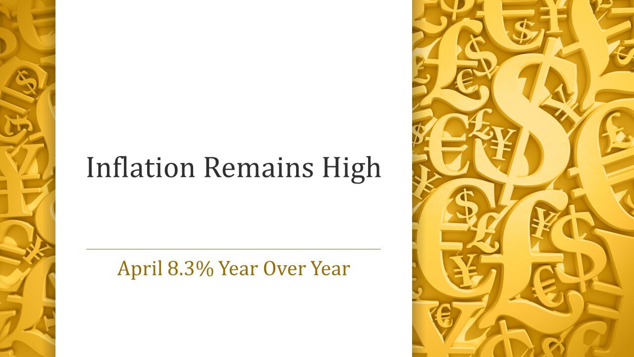 April Inflation Remains High at 8.3%