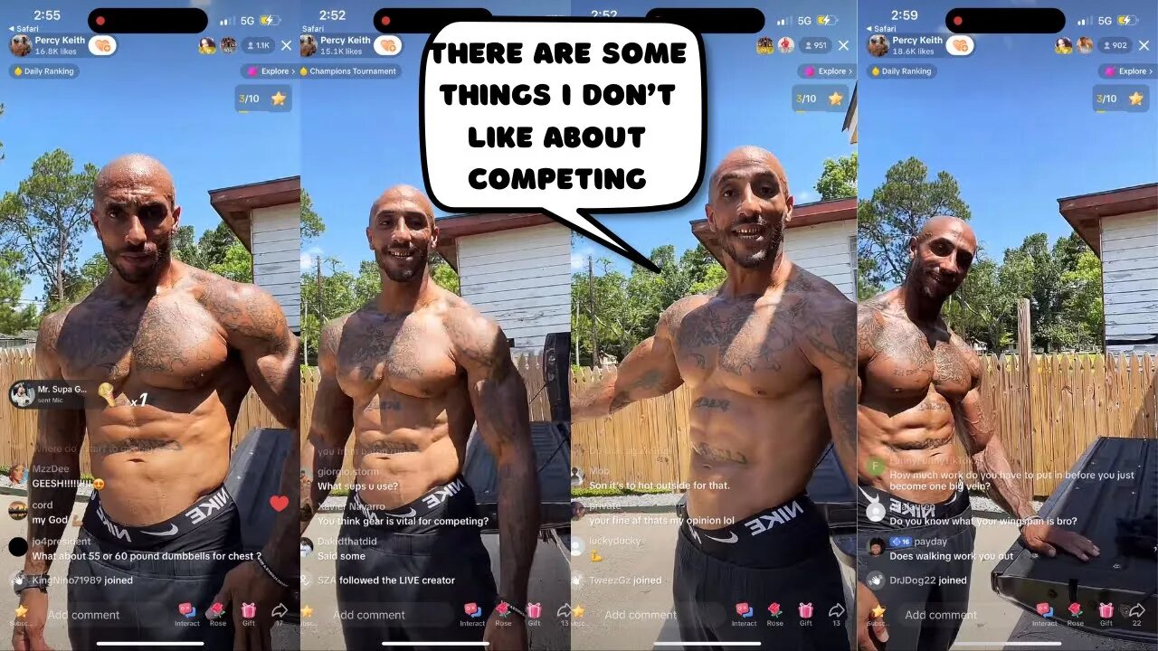 PERCY KEITH WITH THE PROS & CONS OF COMPETING, HOW TO STIMULATE MUSCLE GROWTH + COMPLEX TRAINING