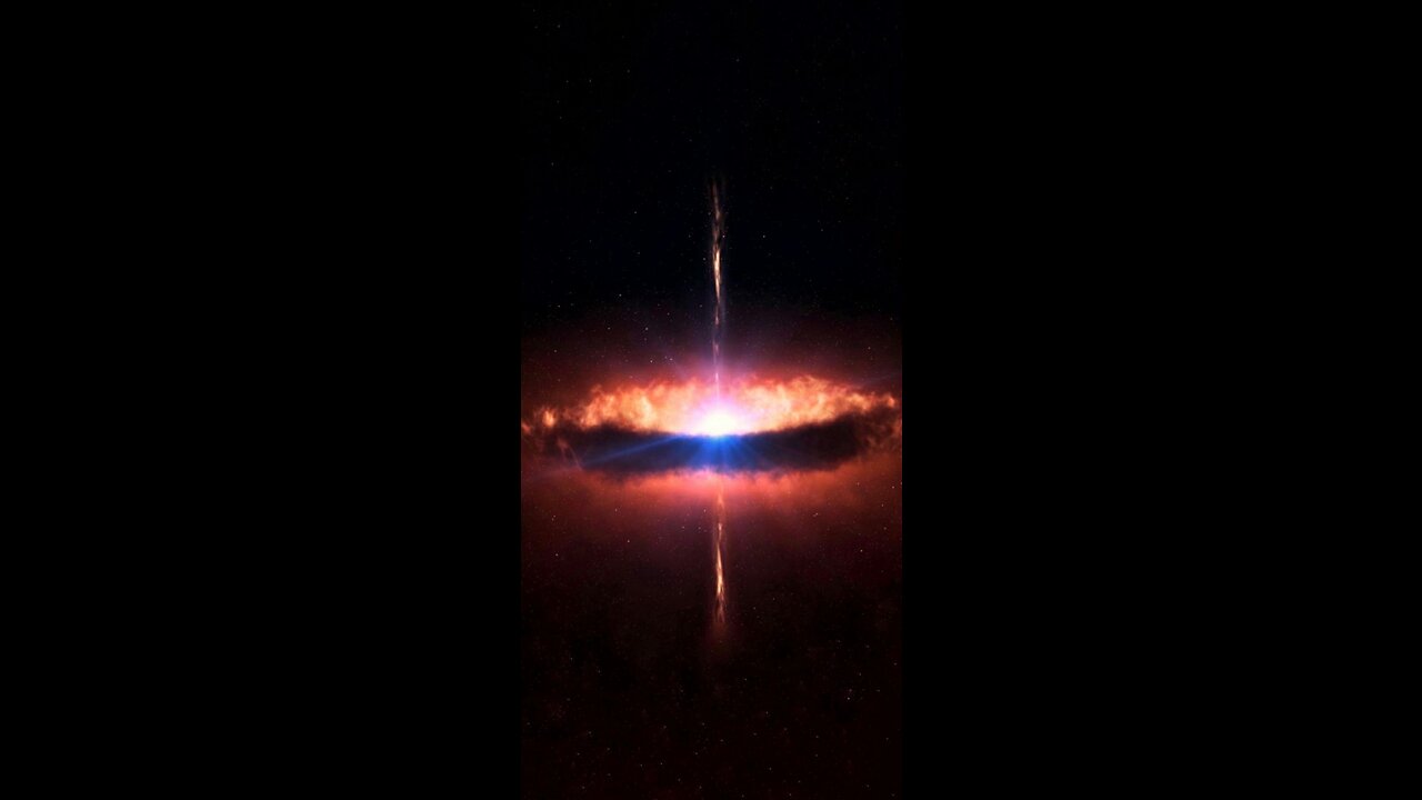 NASA Massive Black Hole Shreds Passing Star