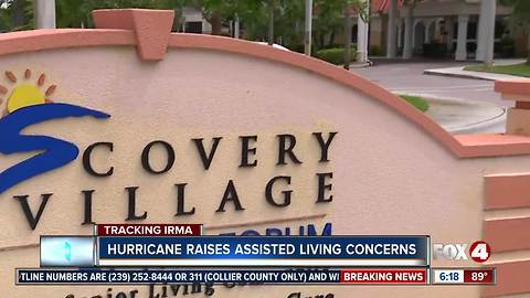Hurricane Irma Raises Concerns in Assisted Living Facilities