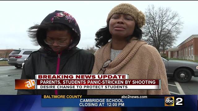 Students, families react after Maryland school shooting