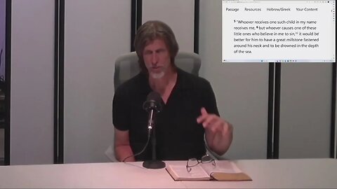 Matthew Commentary chp 18.5 w/ Pastor Dave Wilson