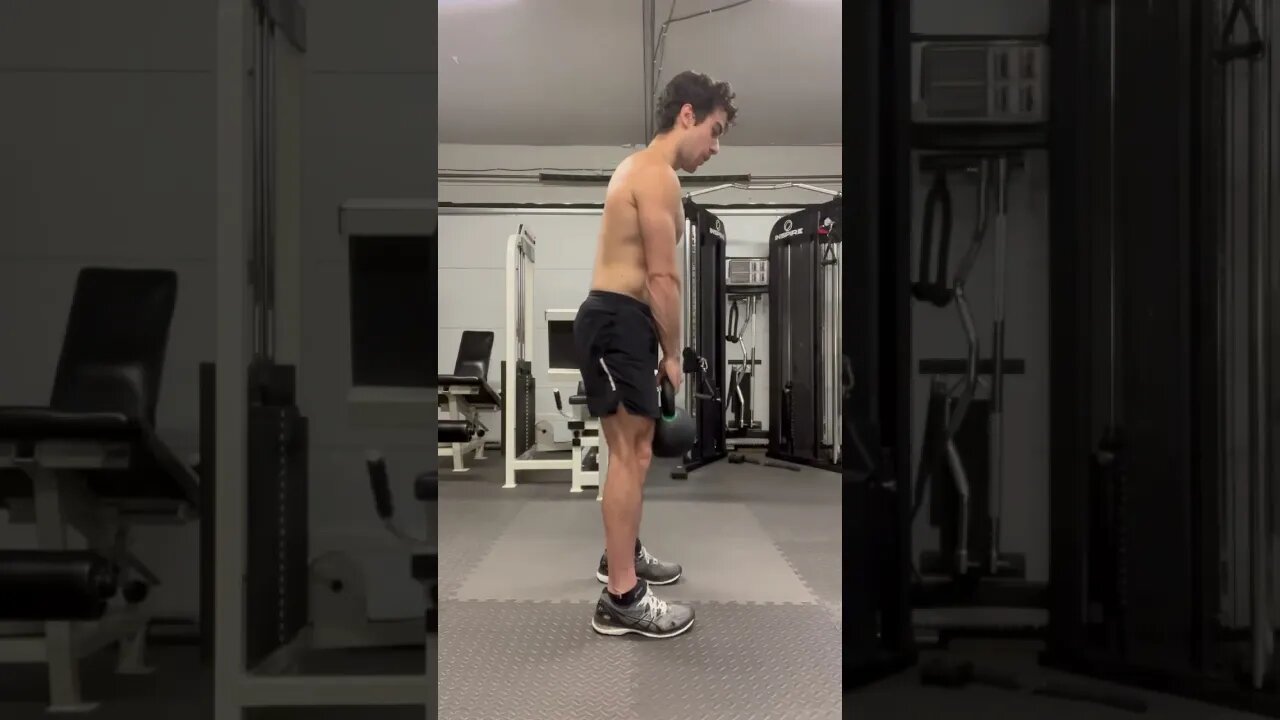 Kettlebell Romanian Deadlift #shorts #fitness #bodybuilding #workoutgoals #muscle