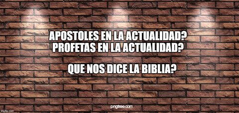 Existen Apostoles y Profetas en la actualidad? Que dice la biblia?