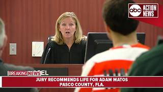 Judge sentences Adam Matos to life in prison