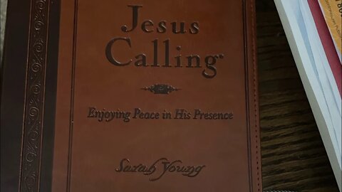 December 9th Jesus calling daily devotion .