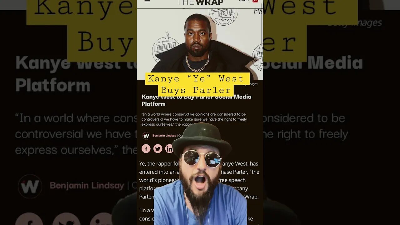 Kanye “Ye” West Buys Parler