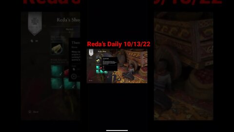 Reda’s Daily 10/13/22