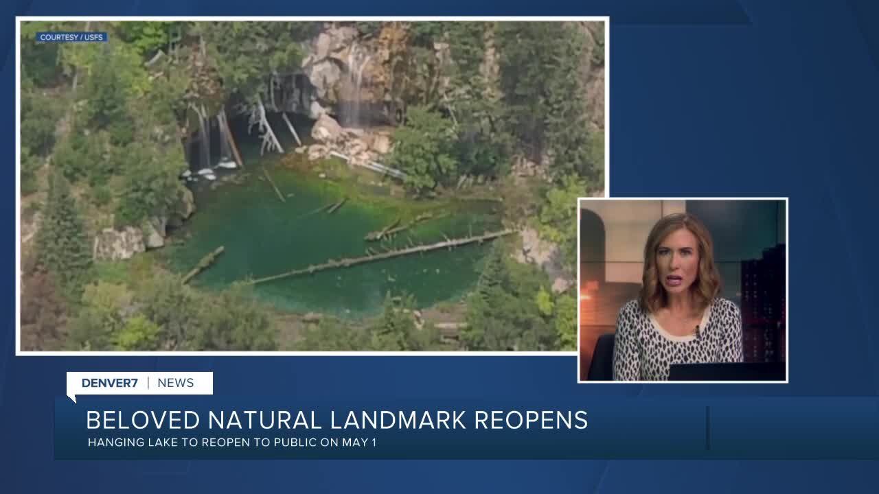 Trail to Hanging Lake to reopen May 1, 2021