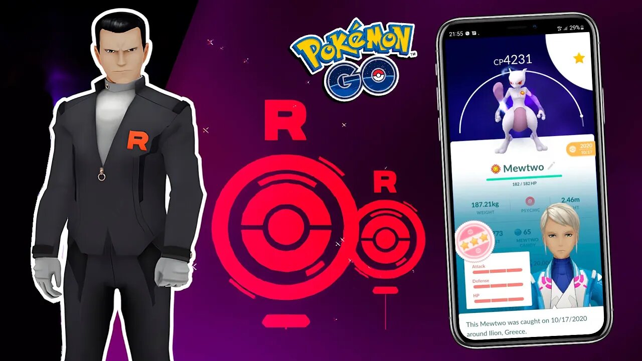 Lendário SOMBROSO! TUDO SOBRE A EQUIPE ROCKET NO POKÉMON GO! Giovanni, Líderes e Mais!