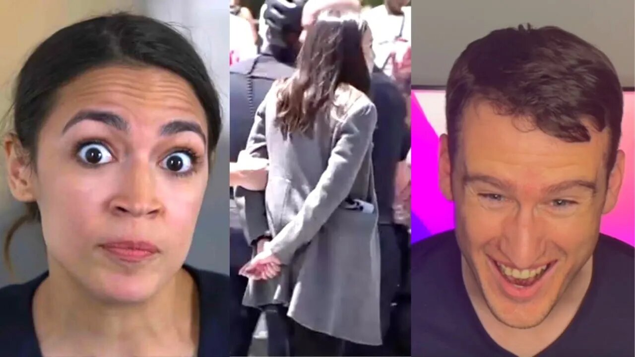 AOC Was Fake-Handcuffed. Thats Why She's My Fake Hero!!!