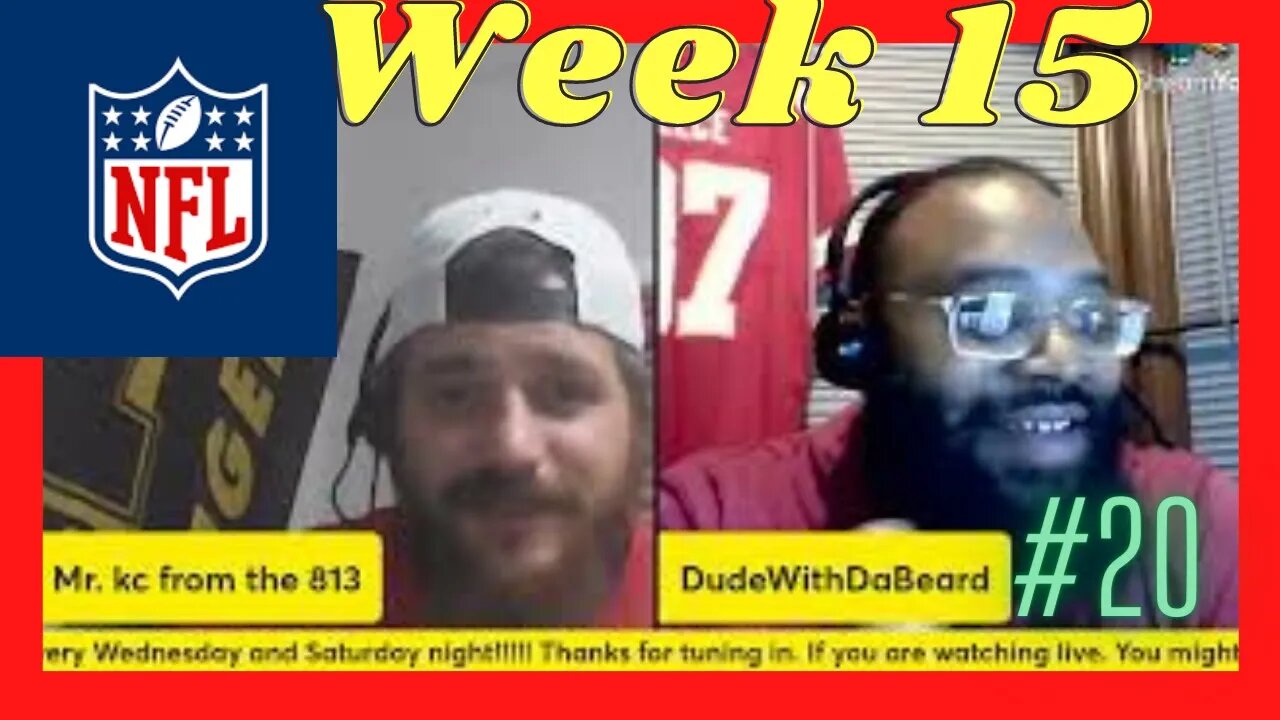 NFL week 15!!! picks, Bold Top 7 team's list and more! #20