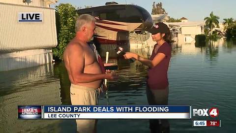 Man helps Island Park community post-Irma