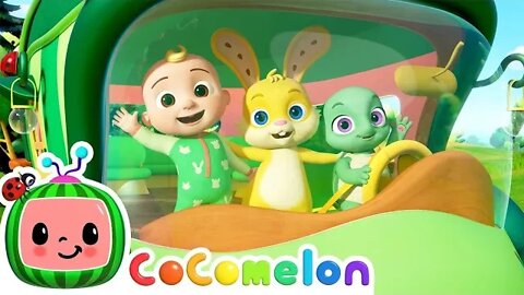 New Wheels On The Bus 🚌 Cocomelon Animal Friends 🐇🐢 Nursary Rhyme @Cocomelon - Nursery Rhymes