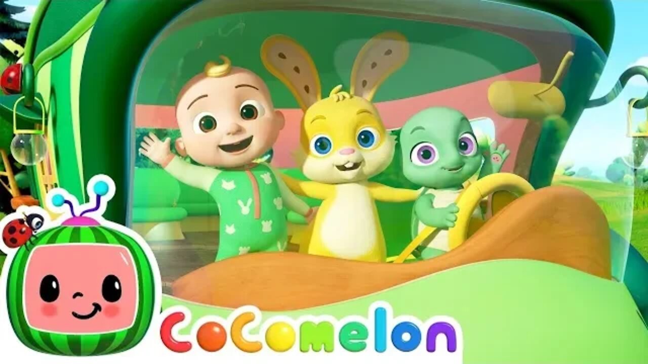 New Wheels On The Bus 🚌 Cocomelon Animal Friends 🐇🐢 Nursary Rhyme @Cocomelon - Nursery Rhymes