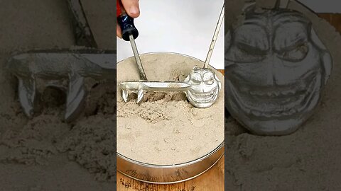 Making a Custom Key - Metal Casting #shorts #shortsfeed #cool