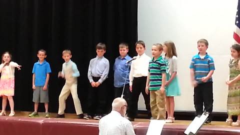 Little Boy Goes Extra Crazy During School Play