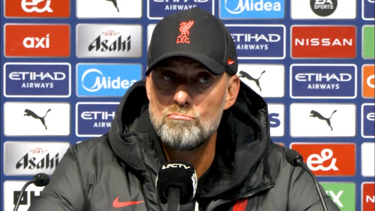 'I'm not sure we would have won against TEN MEN today!' | Jurgen Klopp | Man City 4-1 Liverpool