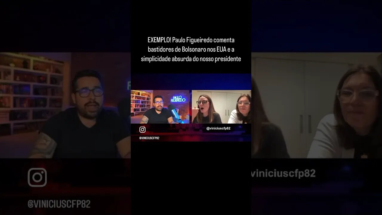 Paulo Figueiredo comenta bastidores de Bolsonaro nos EUA e a simplicidade do nosso presidente